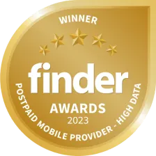 Finder postpaid mobile provider - High data 2023
