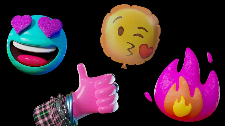 collage of different emoji