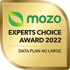 Mozo Experts Choice Award 2022 Data Plan 4G Large 