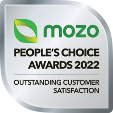 Mozo People's choice awards 2022 - Outstanding Customer Satisfaction
